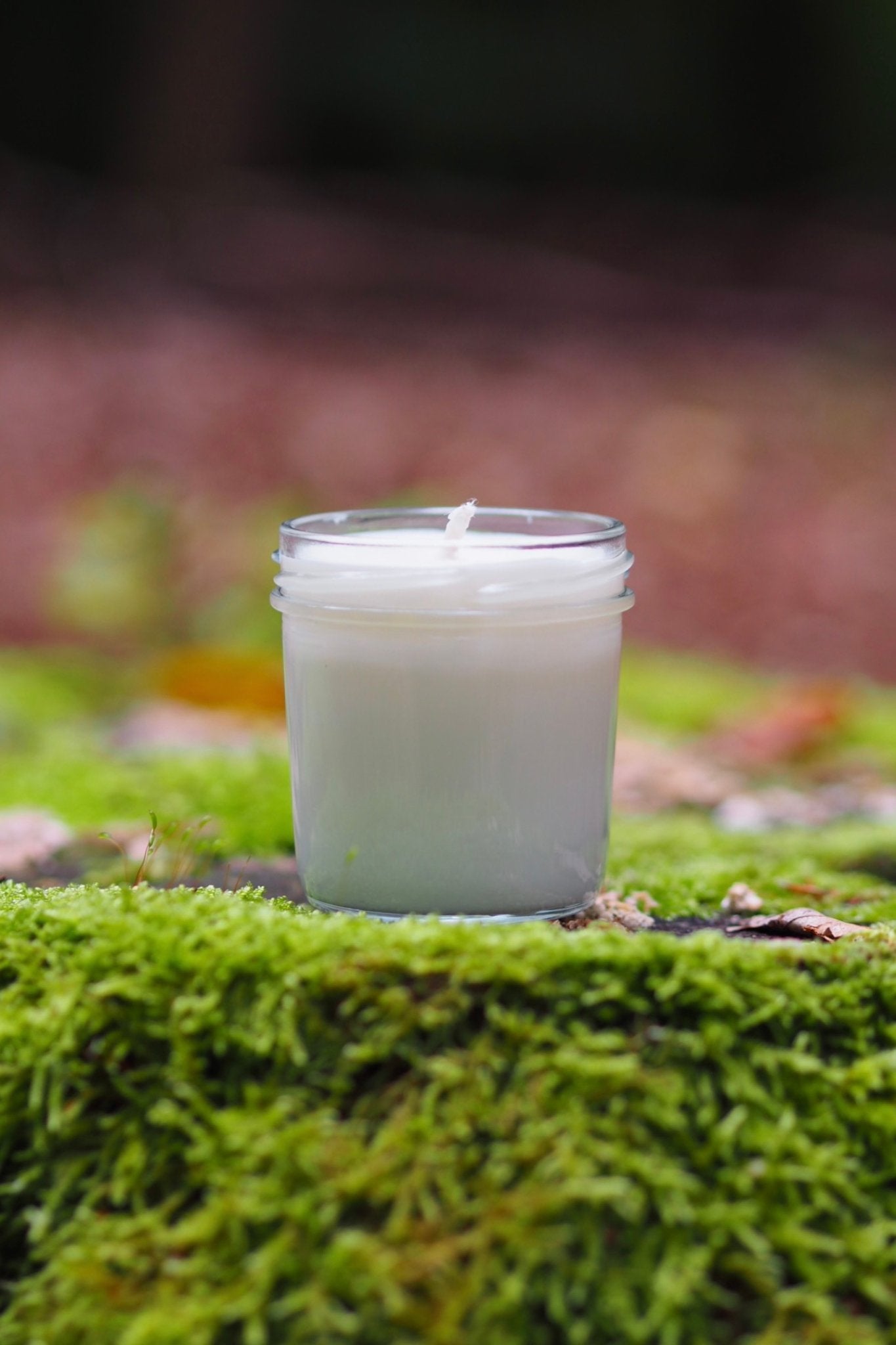 Die Aroma Kerze fürs dritte Trimester: Entspann dich! (Lavendel und Kiefer) - Wolf Mothers