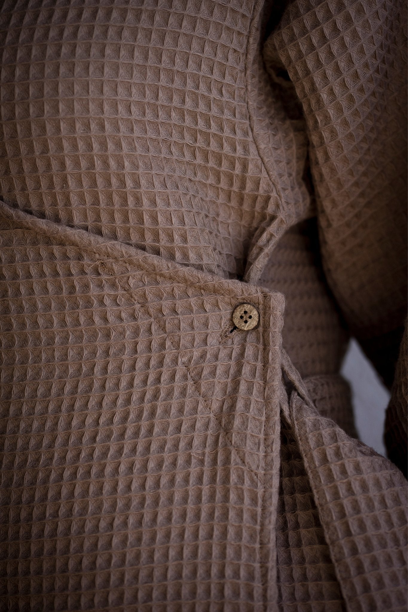 Kimono Morgenmantel MAYA Beige - Wolf Mothers