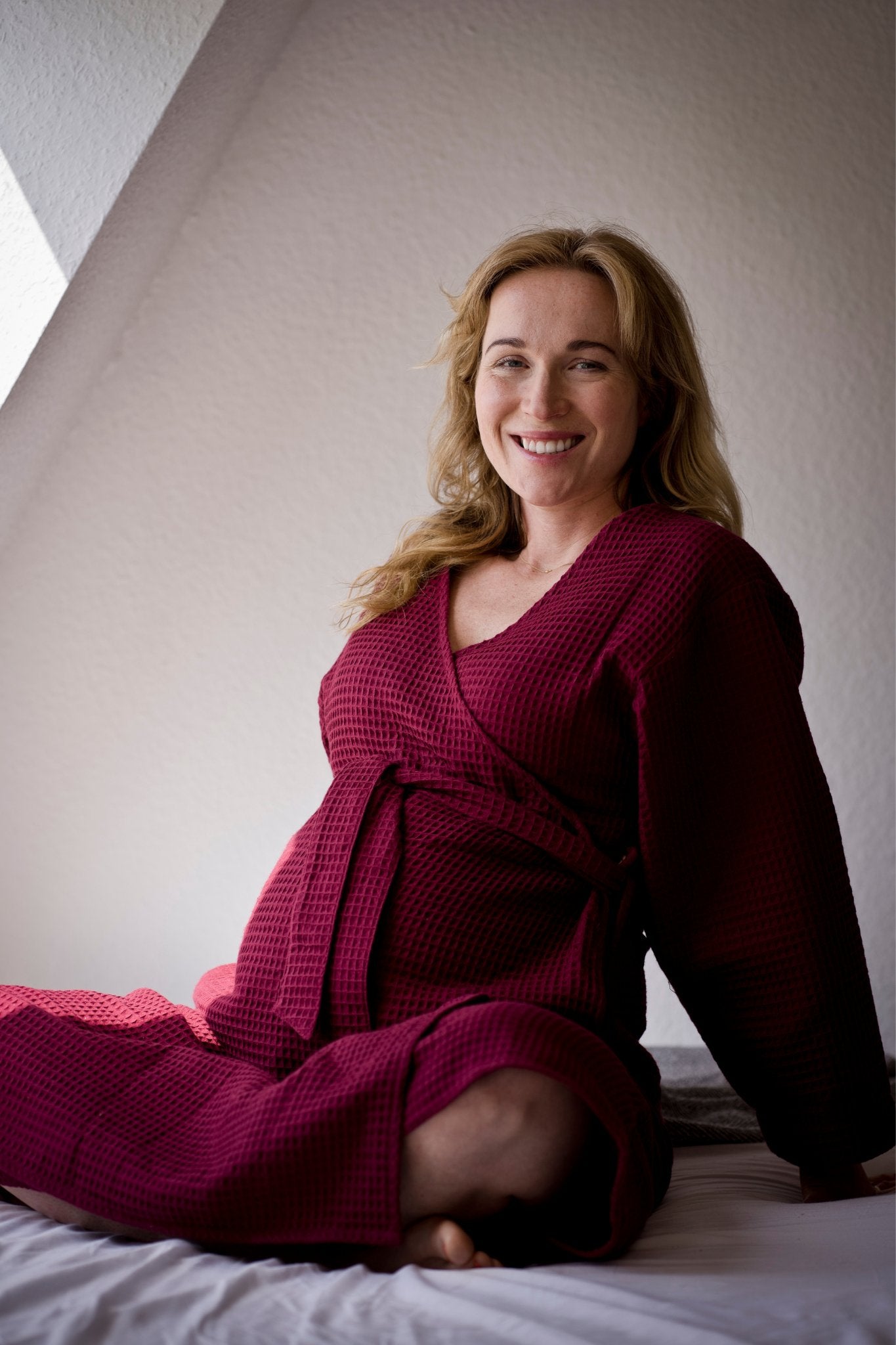 Kimono Morgenmantel MAYA Schwarz - Wolf Mothers