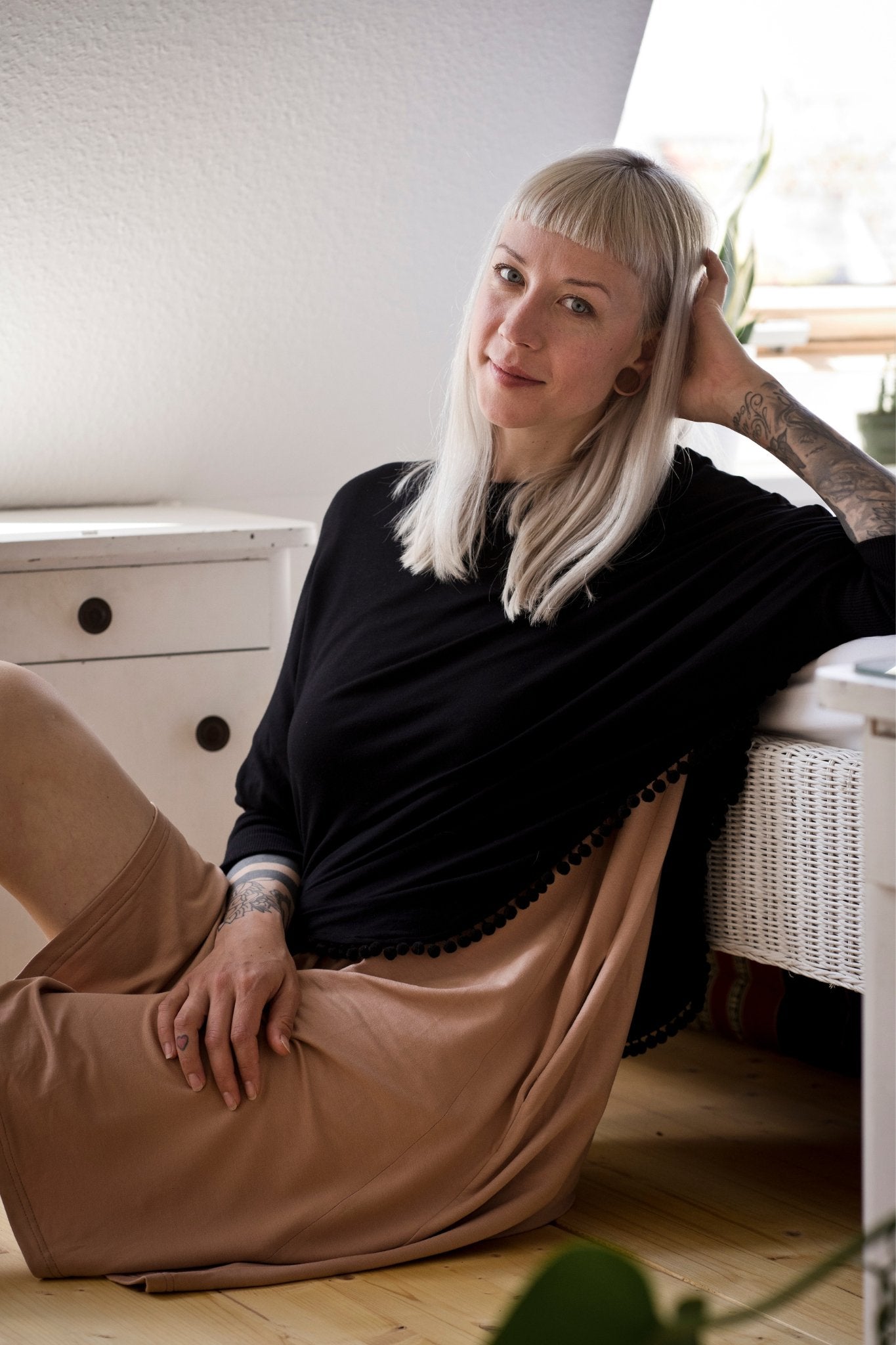 Kleid JANE Beige - Wolf Mothers