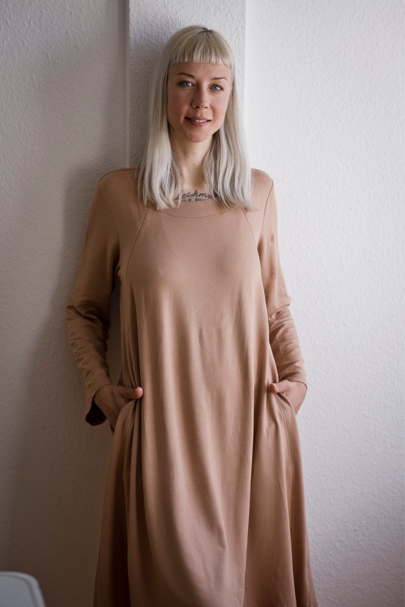 Kleid JANE Beige - Wolf Mothers