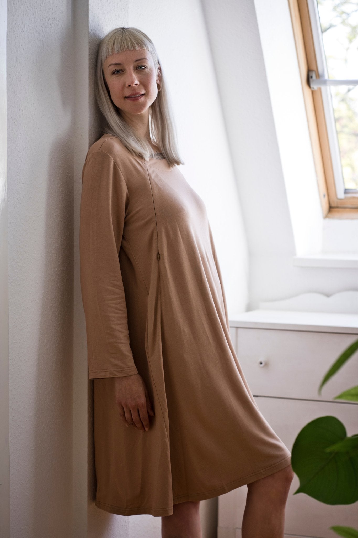 Kleid JANE Beige - Wolf Mothers