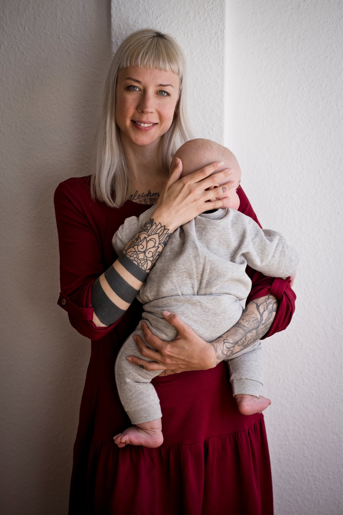 Kleid mit Rüsche ADA red - Wolf Mothers