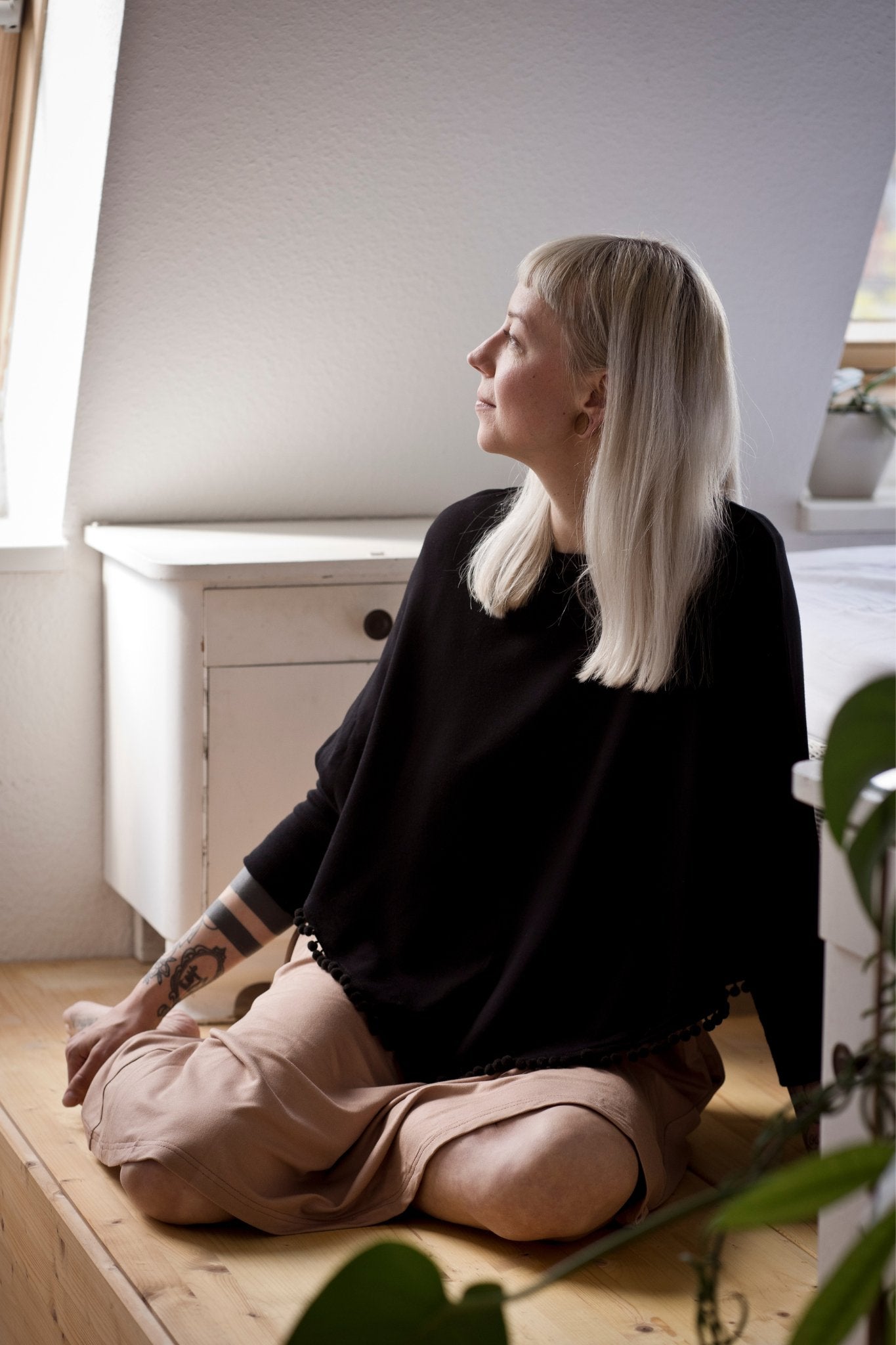 Poncho MARIE black - Wolf Mothers