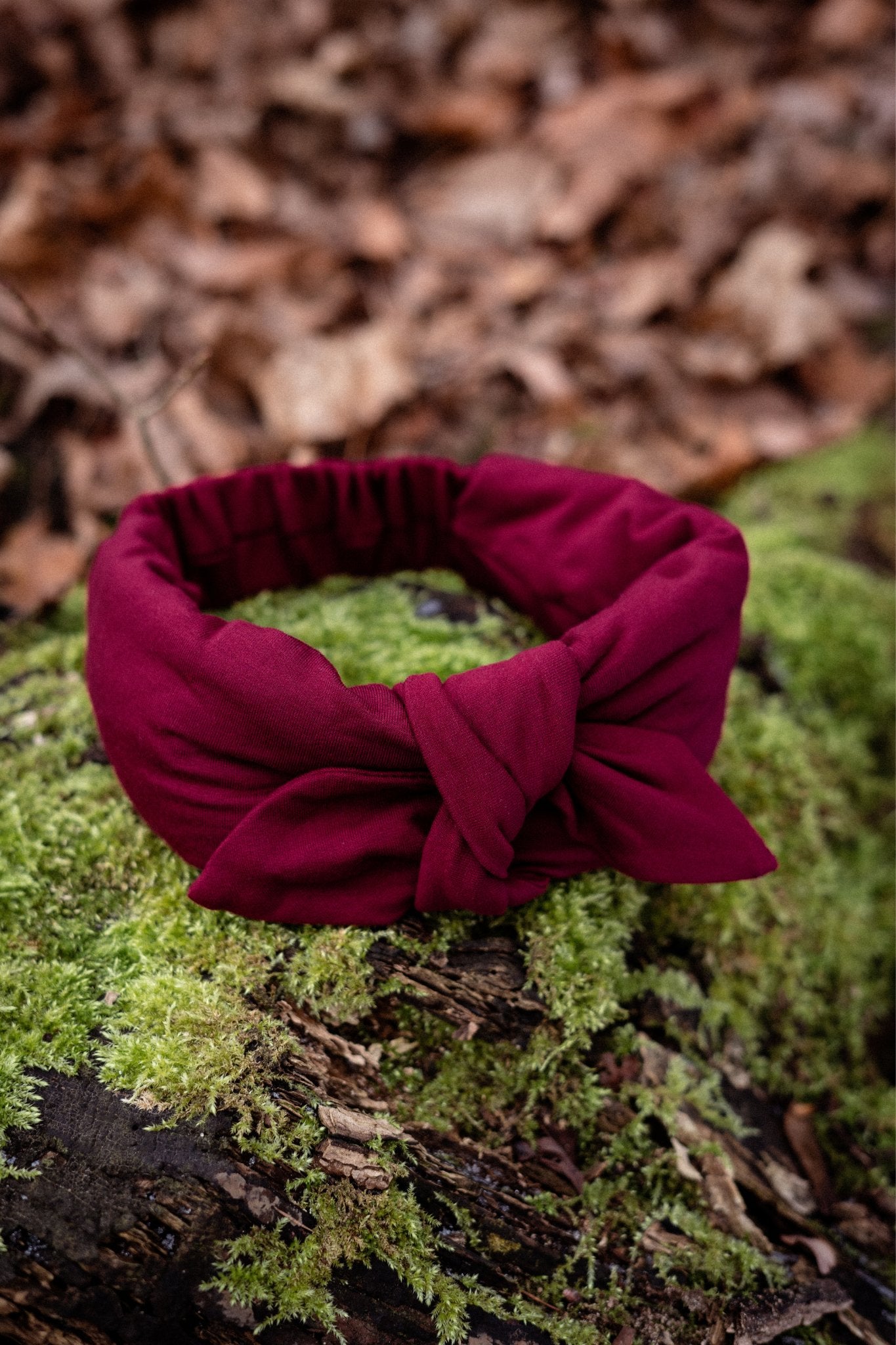 Stirnband Bambus Rot - Wolf Mothers