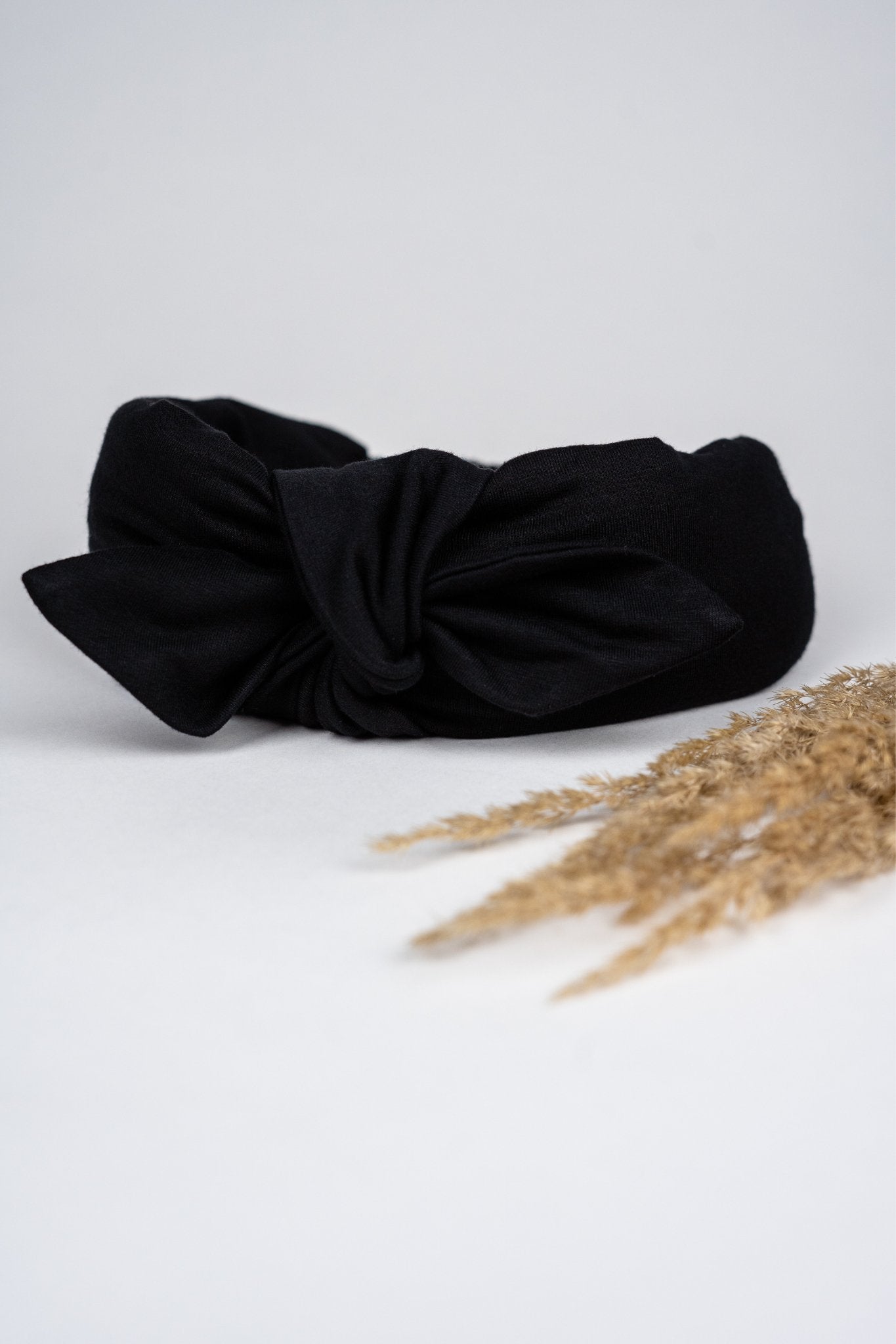 Stirnband Bambus Schwarz - Wolf Mothers