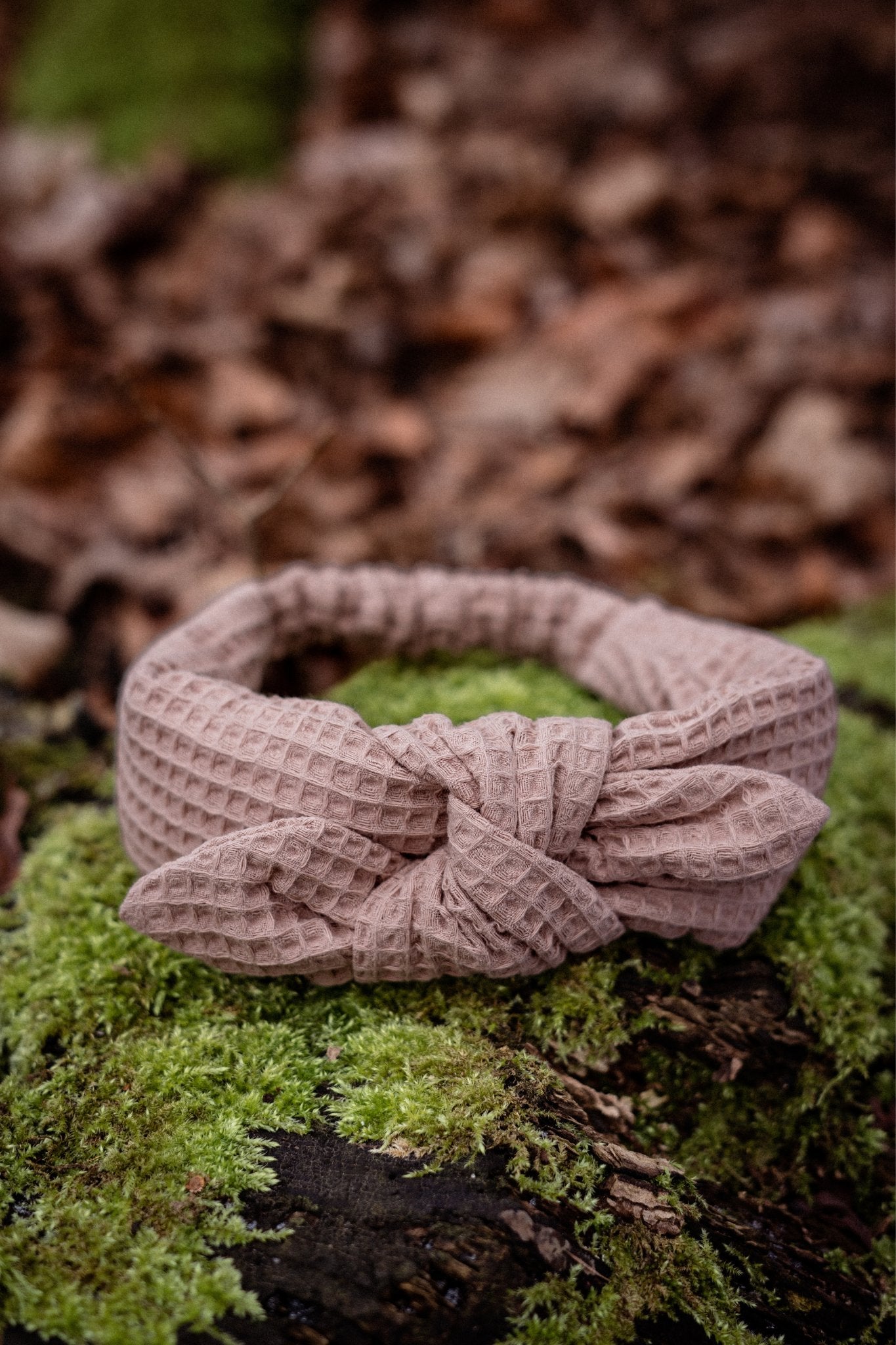 Stirnband Waffel Beige - Wolf Mothers