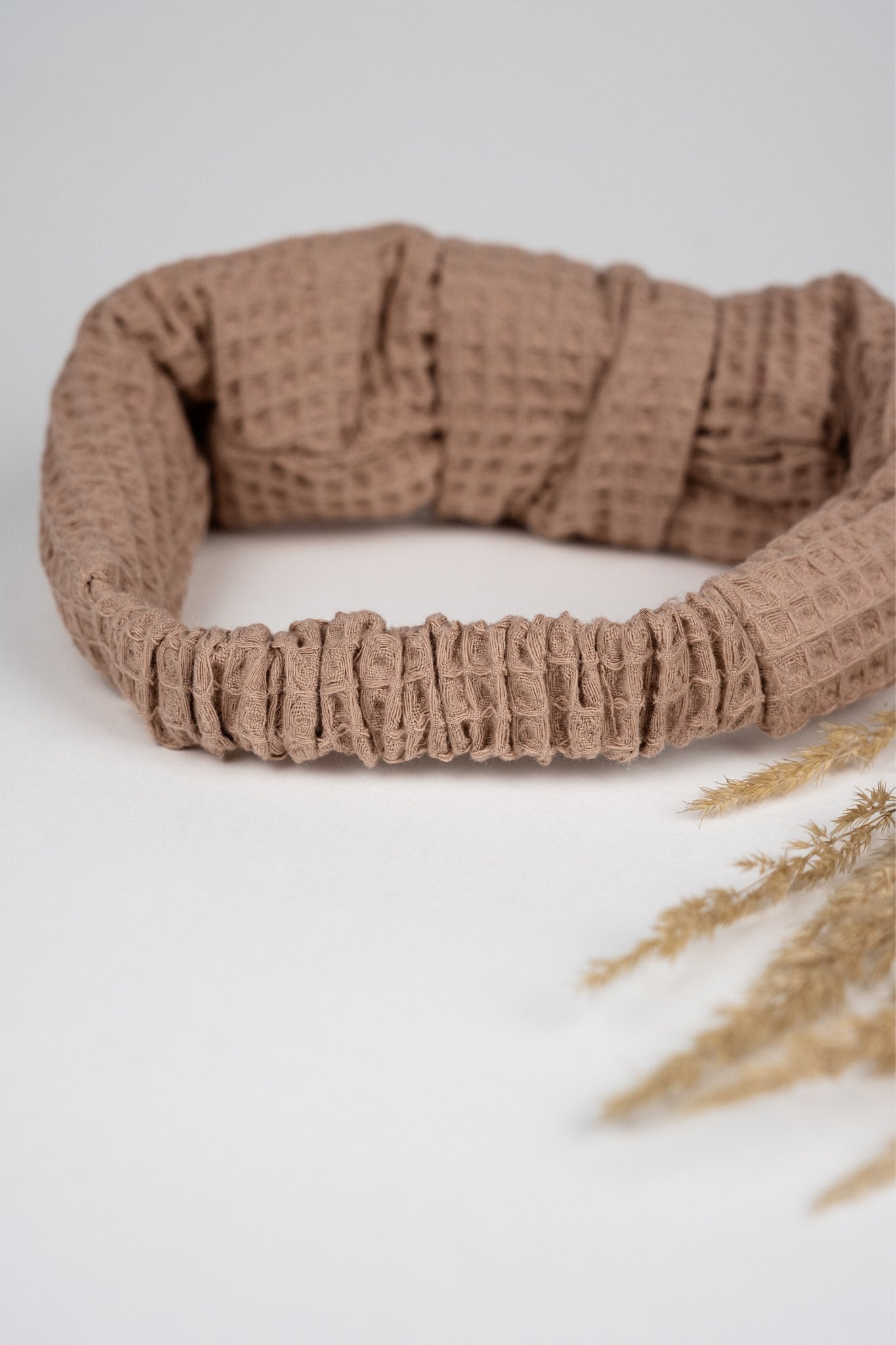 Stirnband Waffel Beige - Wolf Mothers