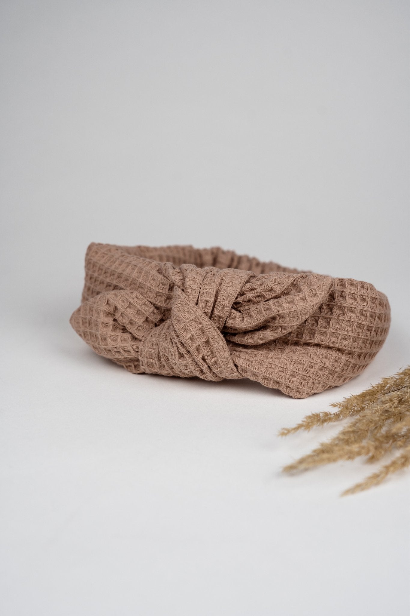 Stirnband Waffel Beige - Wolf Mothers