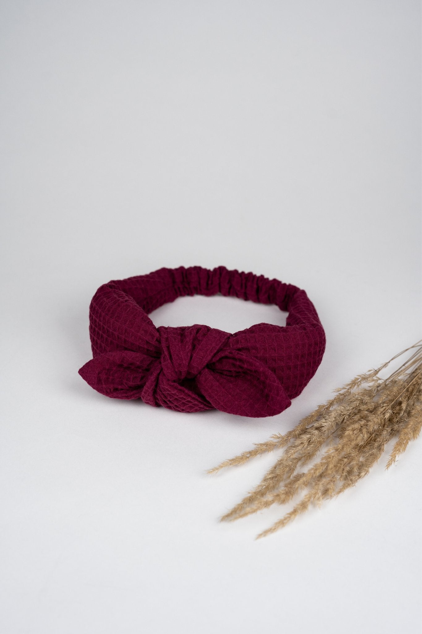 Stirnband Waffel Rot - Wolf Mothers