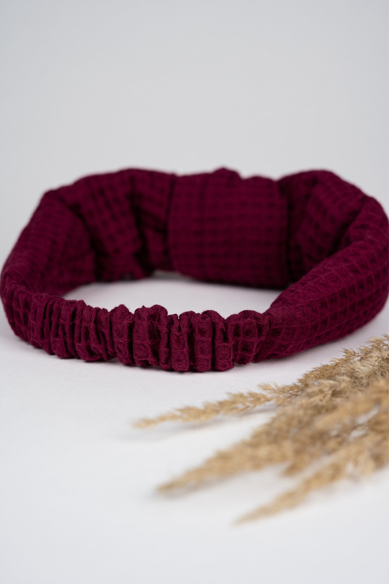 Stirnband Waffel Rot - Wolf Mothers