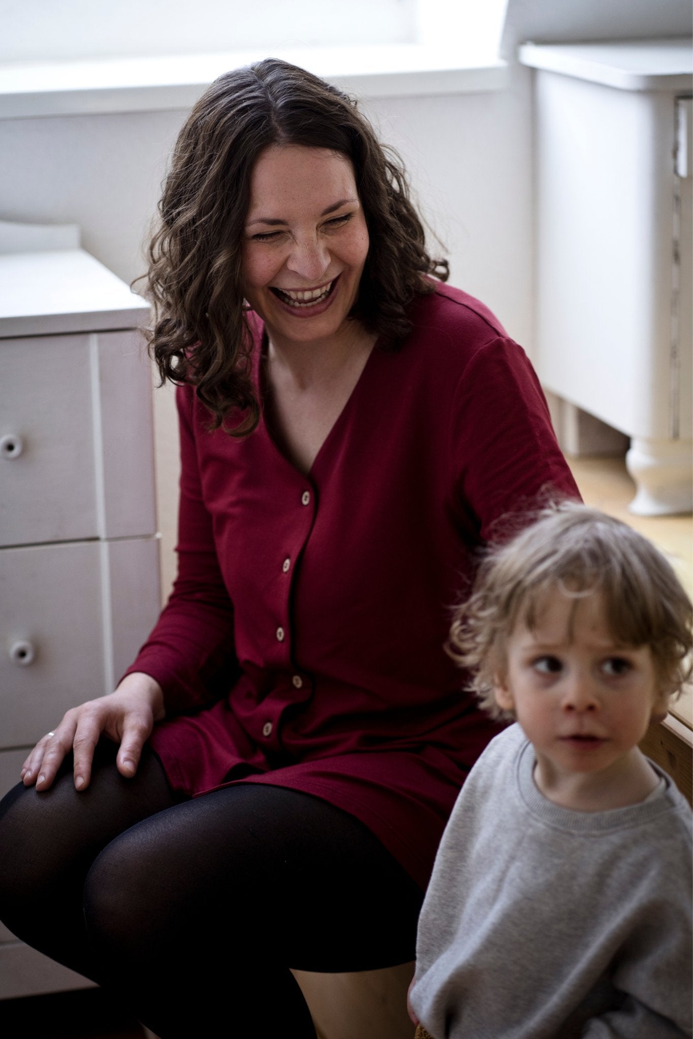 Tunika EMMELINE Rot - Wolf Mothers