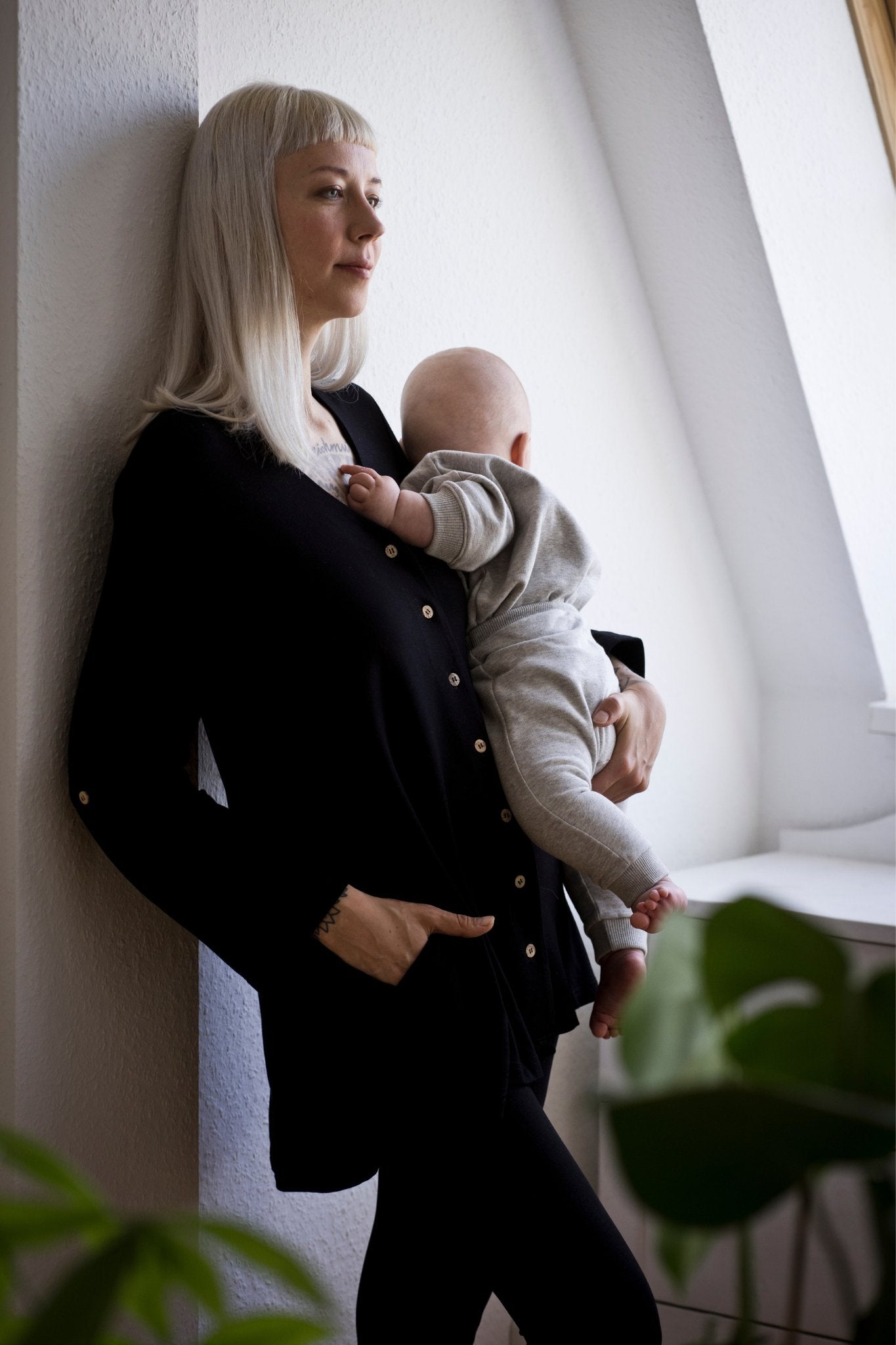 Tunika EMMELINE Schwarz - Wolf Mothers